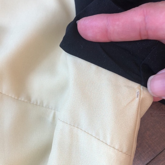 CECE Cynthia Steffe Yellow Kayte Floral Graphic Shift Mini Dress Size 12 - Picture 7 of 10